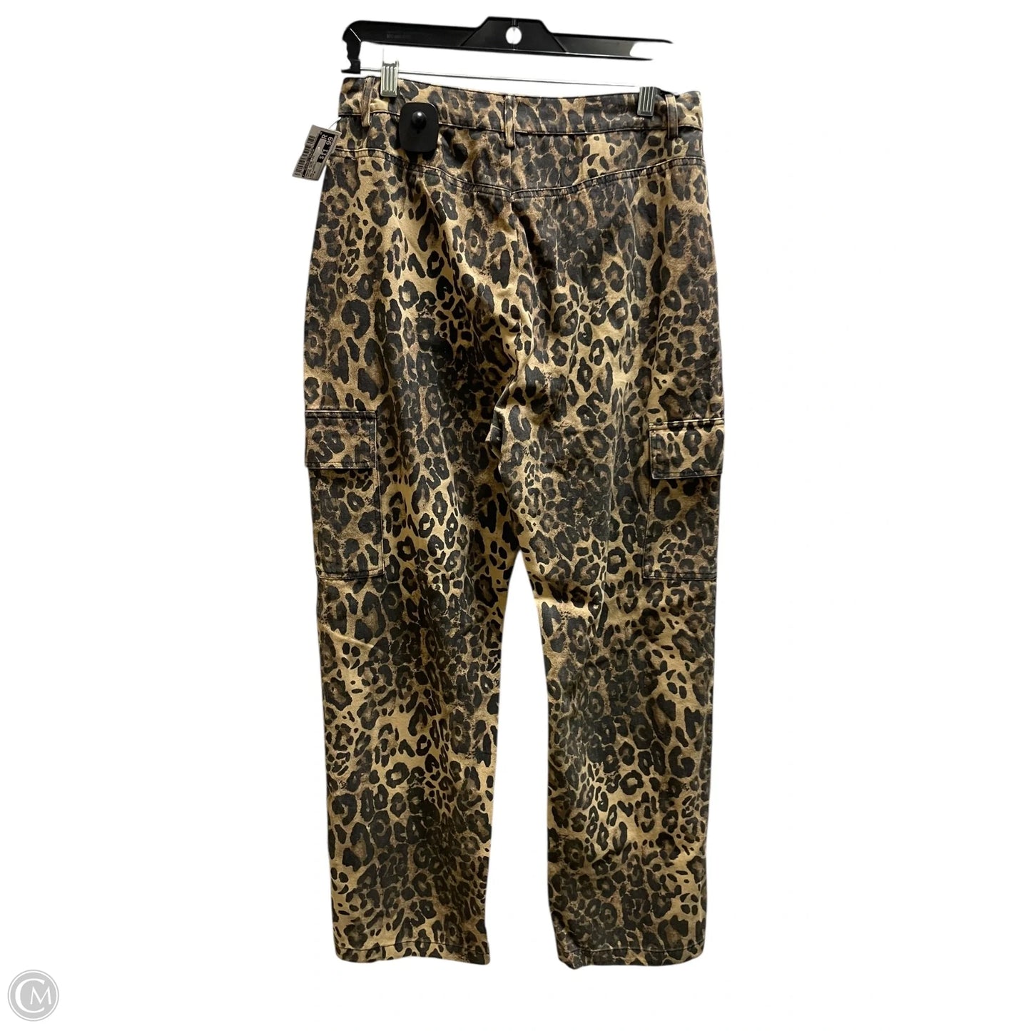 Pants Wide Leg By Clothes Mentor In Animal Print, Size: M