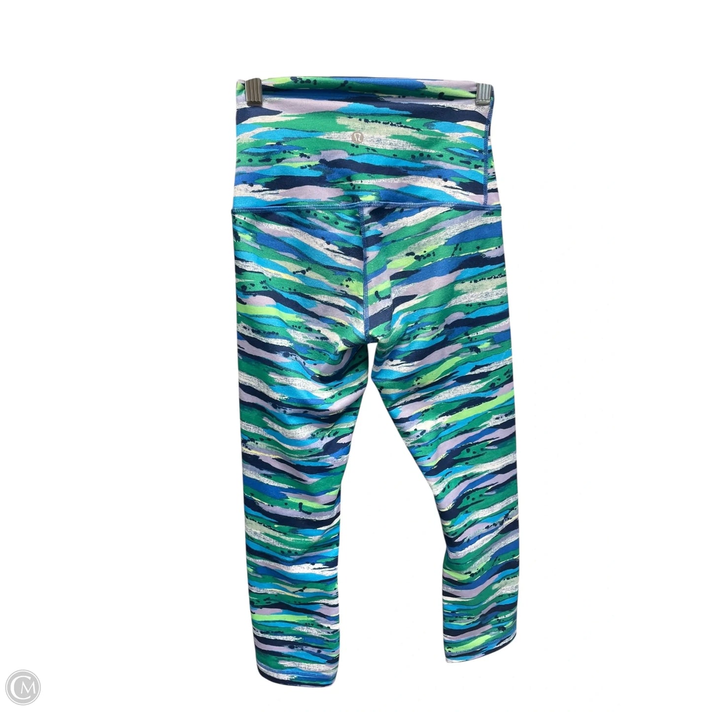 Athletic Leggings By Lululemon In Multi-colored, Size: 4