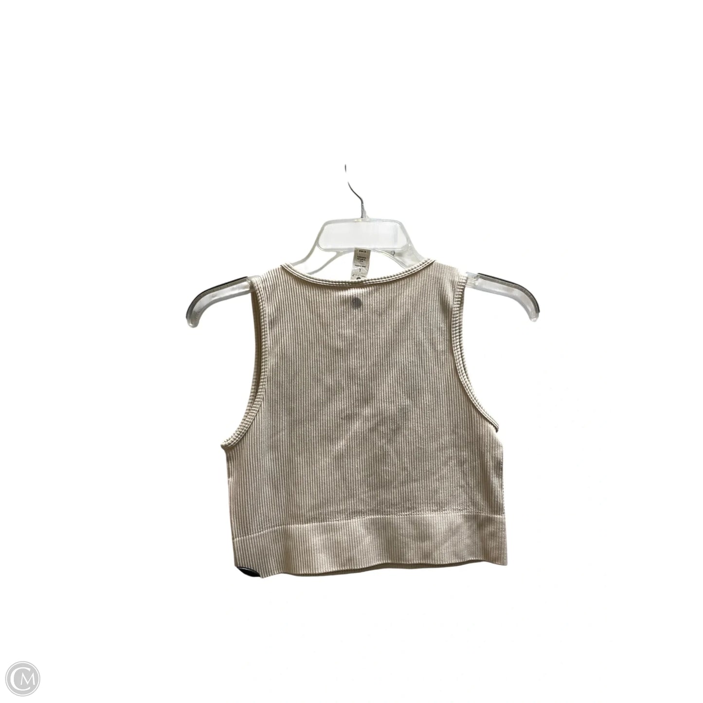 Athletic Tank Top By Yogalicious In Tan, Size: L