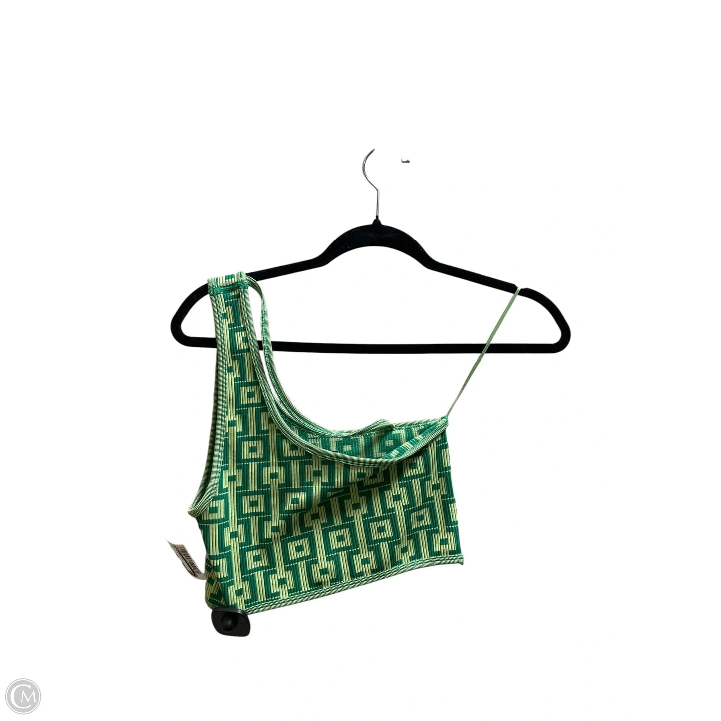 Top Sleeveless By Zara In Green, Size: Xs