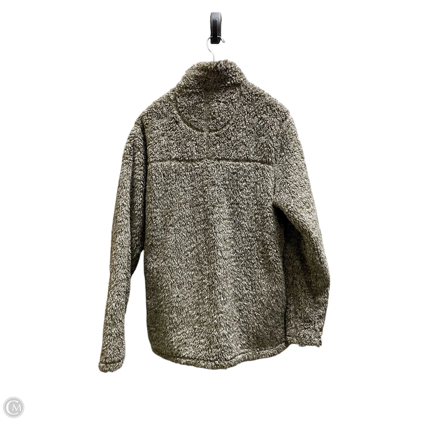 Jacket Faux Fur & Sherpa By Clothes Mentor In Brown, Size: S