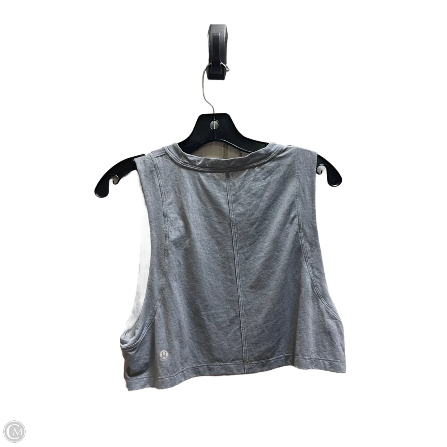 Athletic Tank Top By Lululemon In Grey, Size: 6