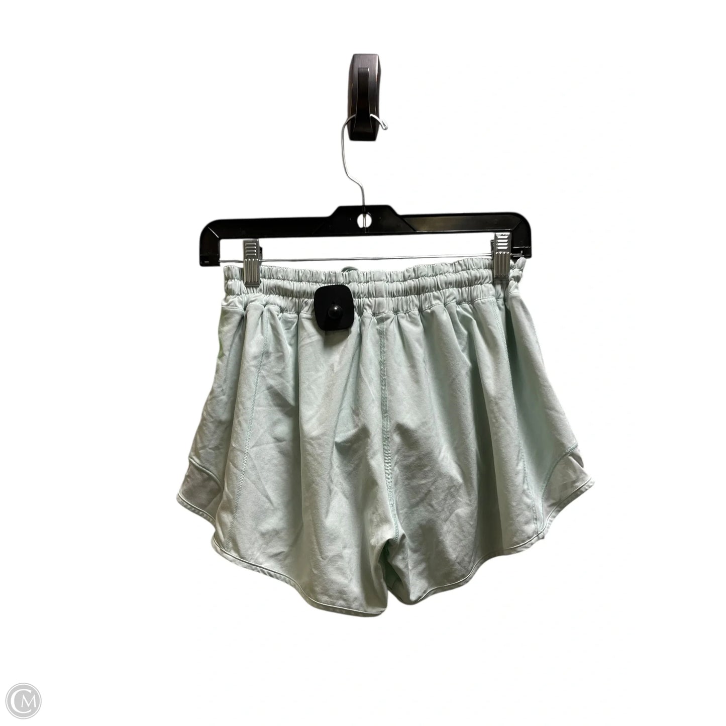 Athletic Shorts By Lululemon In Green, Size: 8