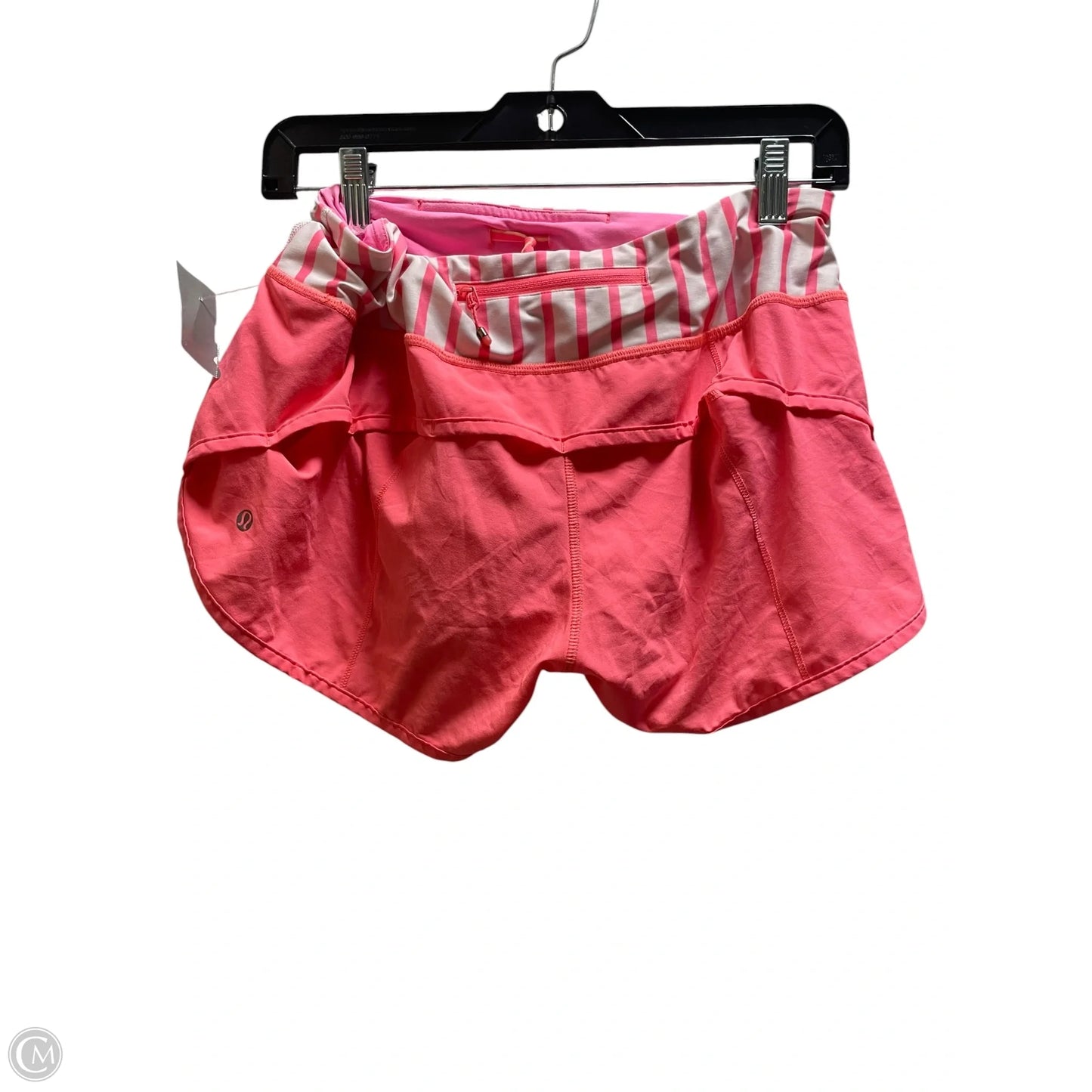 Athletic Shorts By Lululemon In Pink, Size: 6