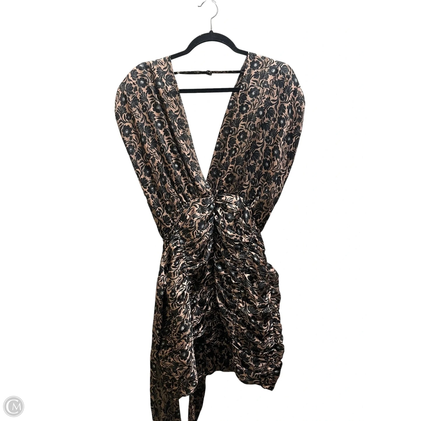 Dress Party Short By Clothes Mentor In Brown, Size: M