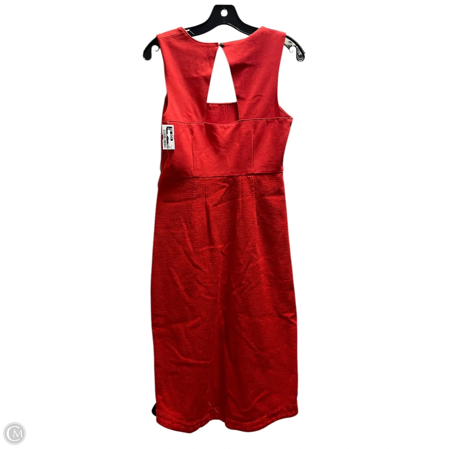 Dress Party Midi By Maeve In Red, Size: S