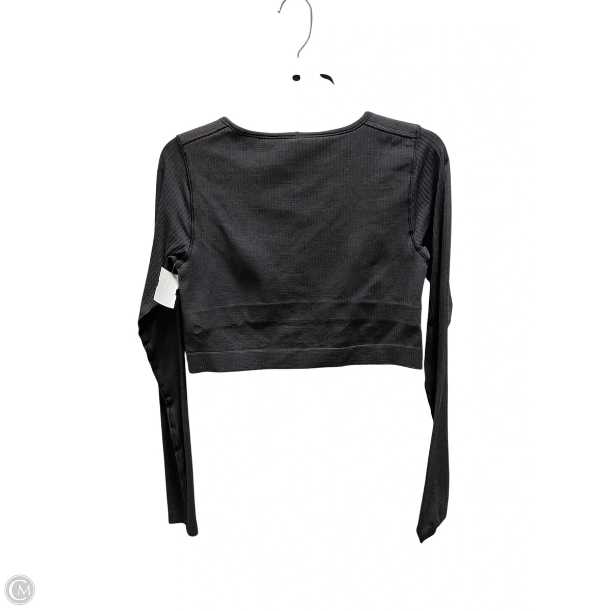 Athletic Top Long Sleeve Crewneck By Clothes Mentor In Black, Size: L