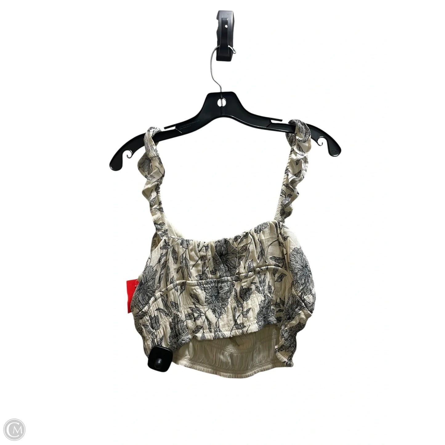 Top Sleeveless By Abercrombie And Fitch In Floral Print, Size: L