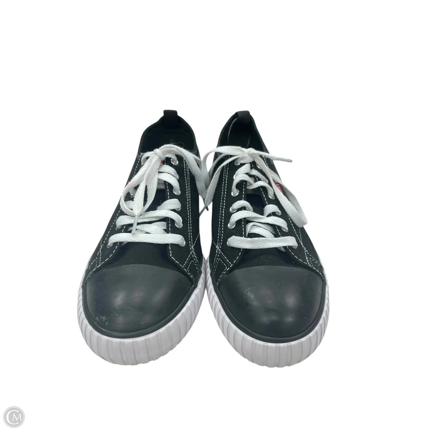 Shoes Sneakers By Levis In Black, Size: 9