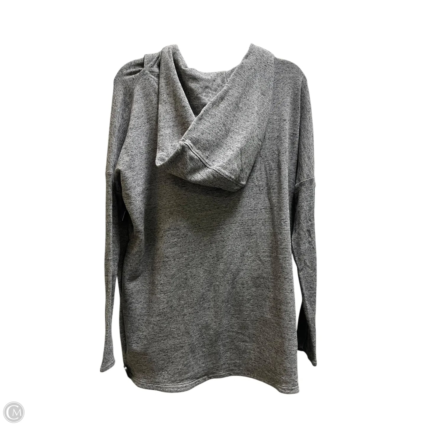 Athletic Top Long Sleeve Hoodie By Athleta In Grey, Size: S