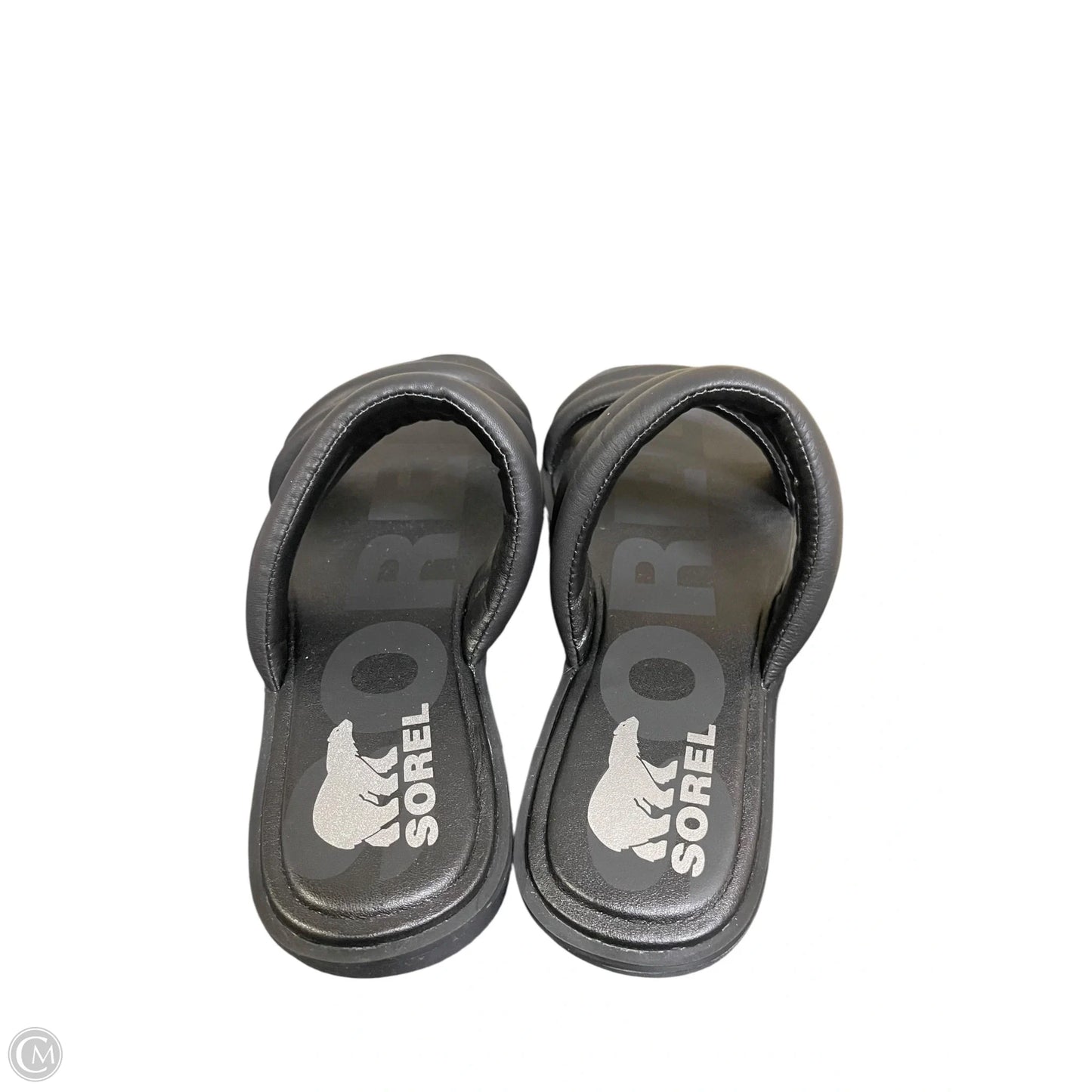 Sandals Flats By Sorel In Black, Size: 8