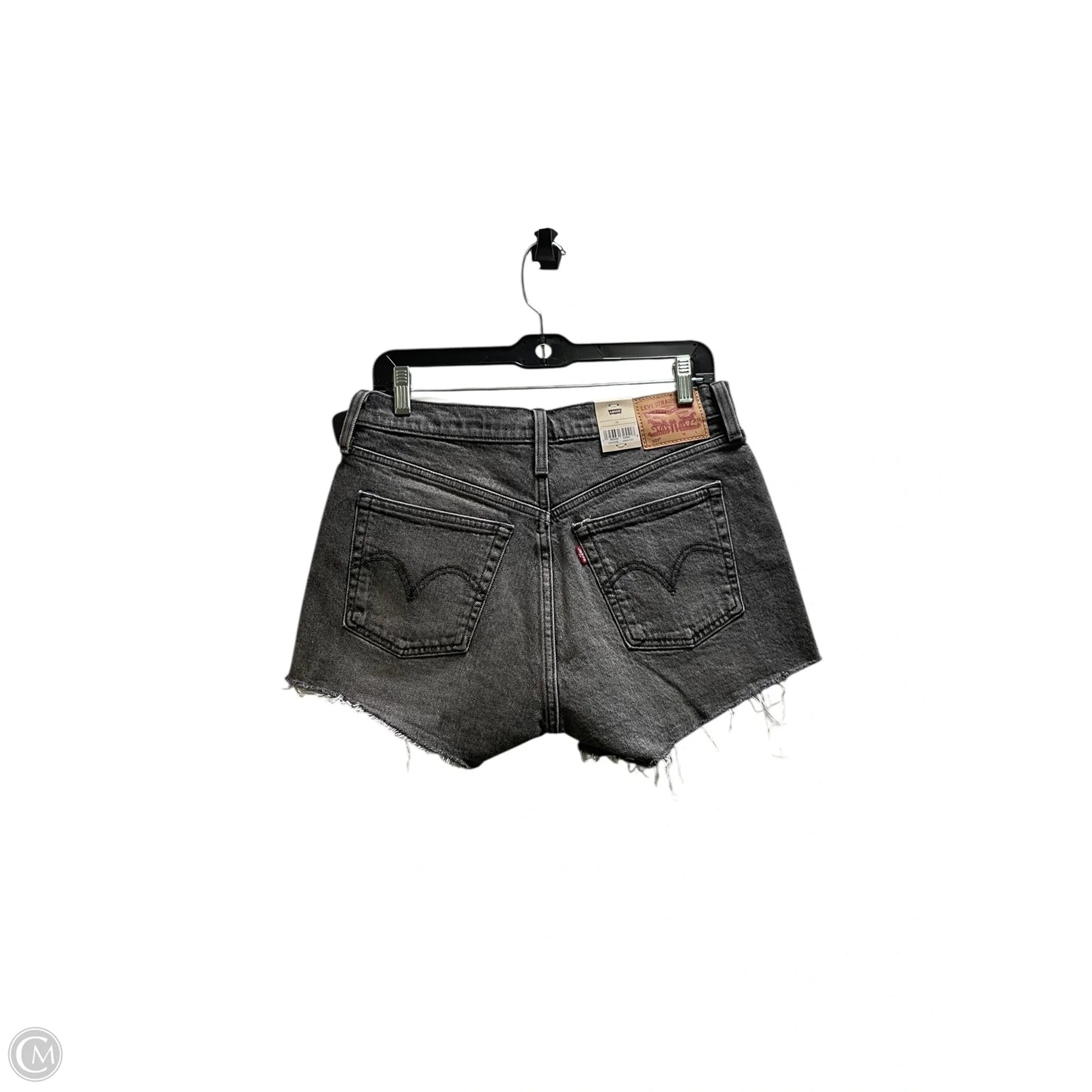 Shorts By Levis In Black Denim, Size: 6