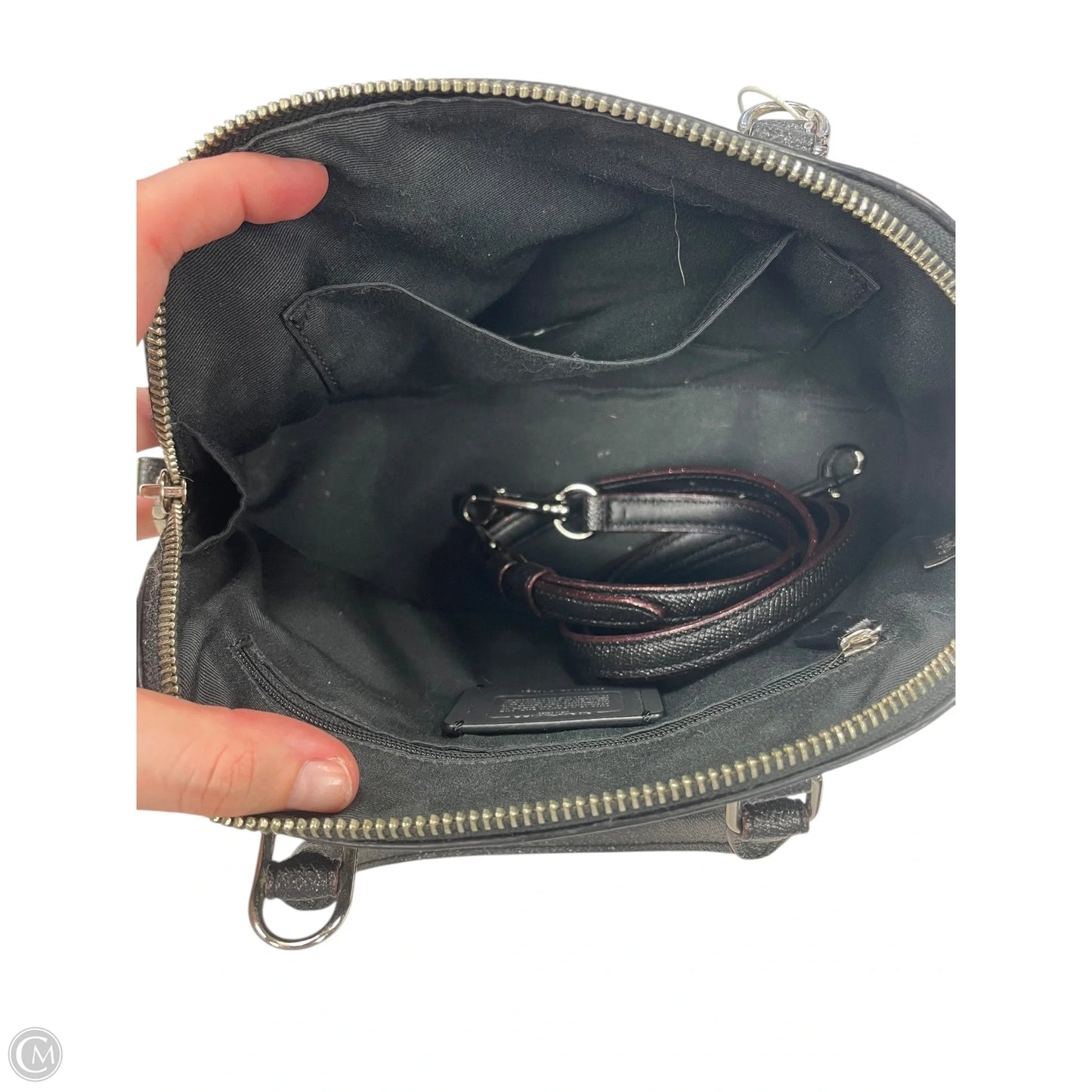 Handbag Designer By Coach, Size: Small