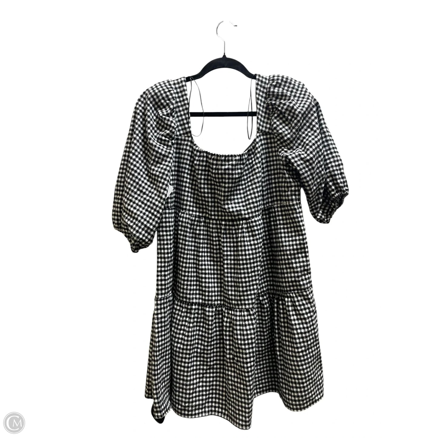 Dress Casual Short By Harve Bernard In Plaid Pattern, Size: S