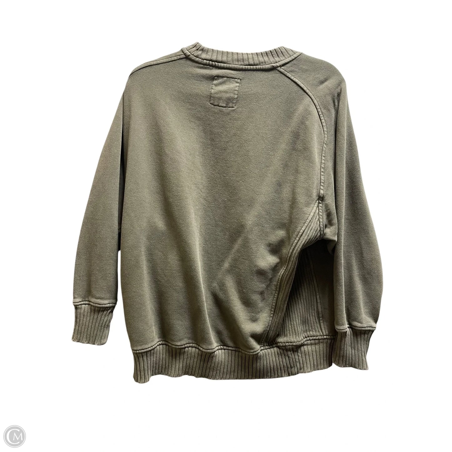 Sweatshirt Crewneck By Aerie In Green, Size: Xs