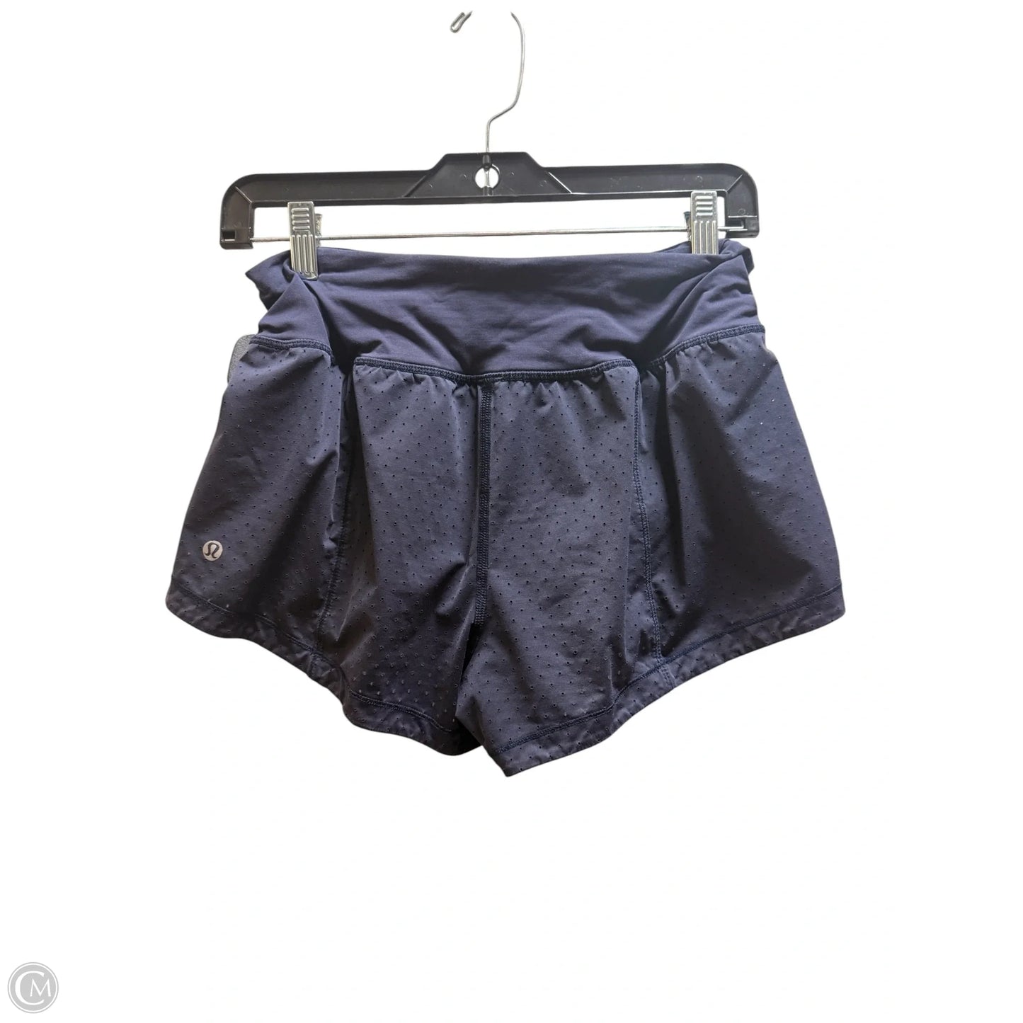 Athletic Shorts By Lululemon In Blue, Size: 4