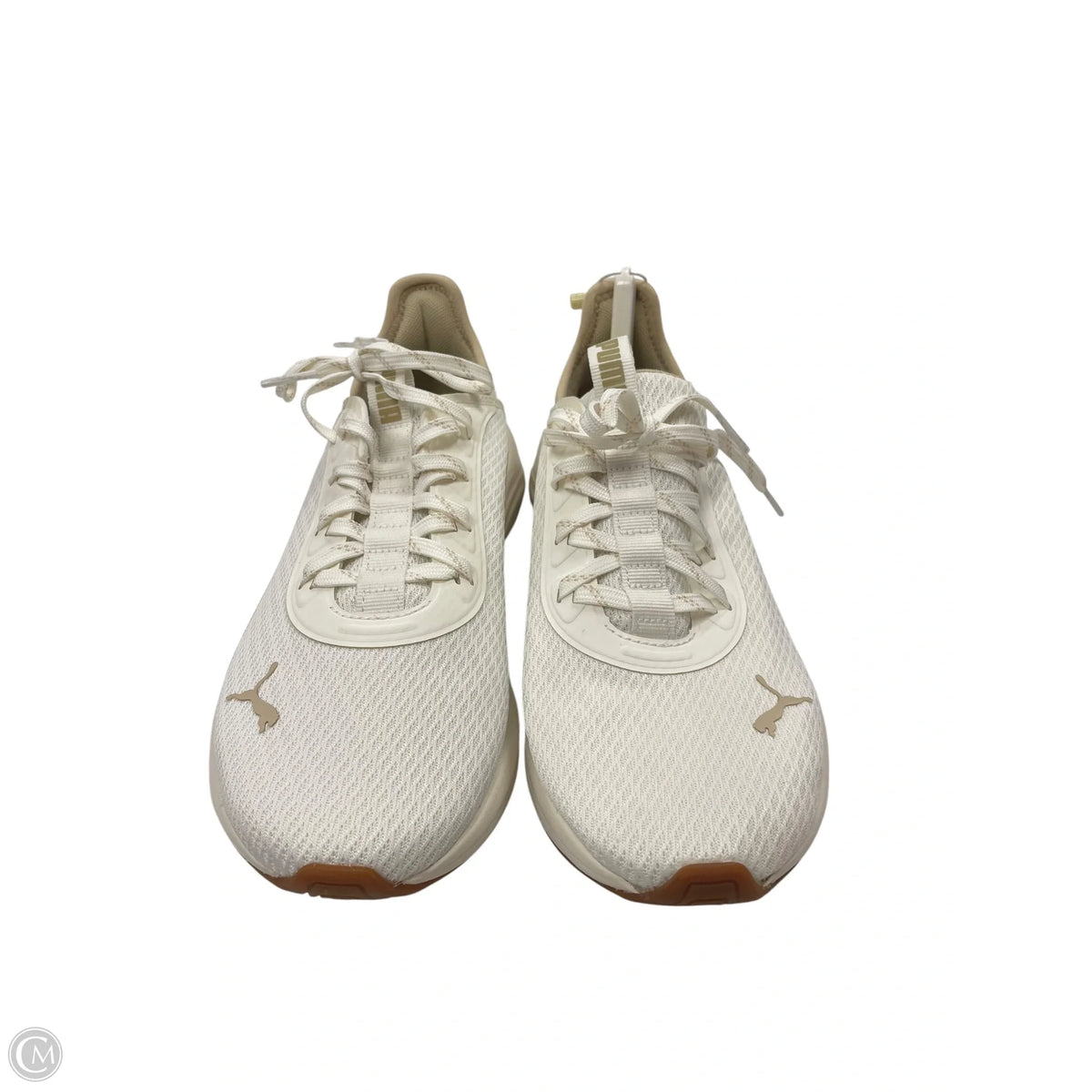 Shoes Athletic By Puma In Cream, Size: 6