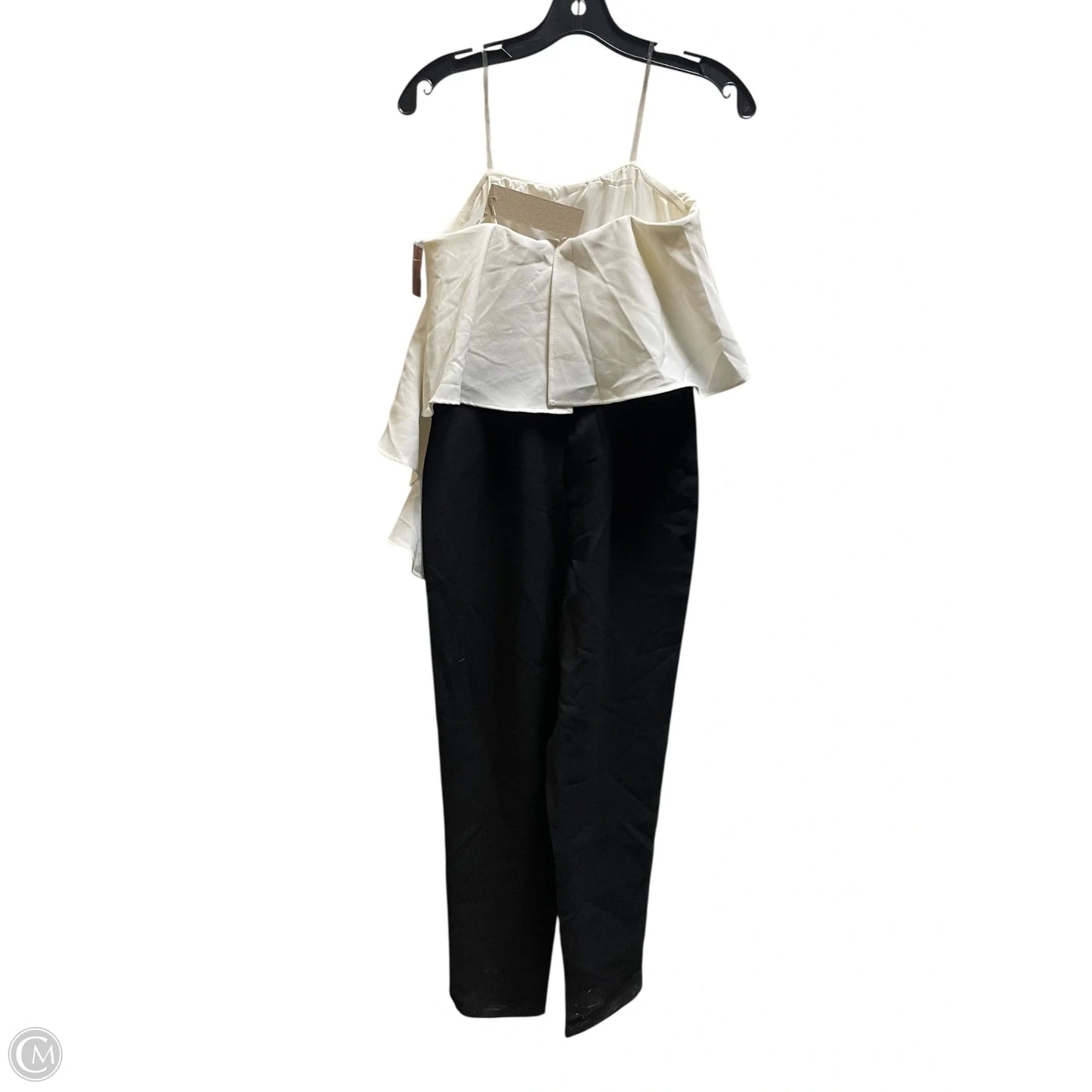 Jumpsuit By Do + Be In Black & Cream, Size: S