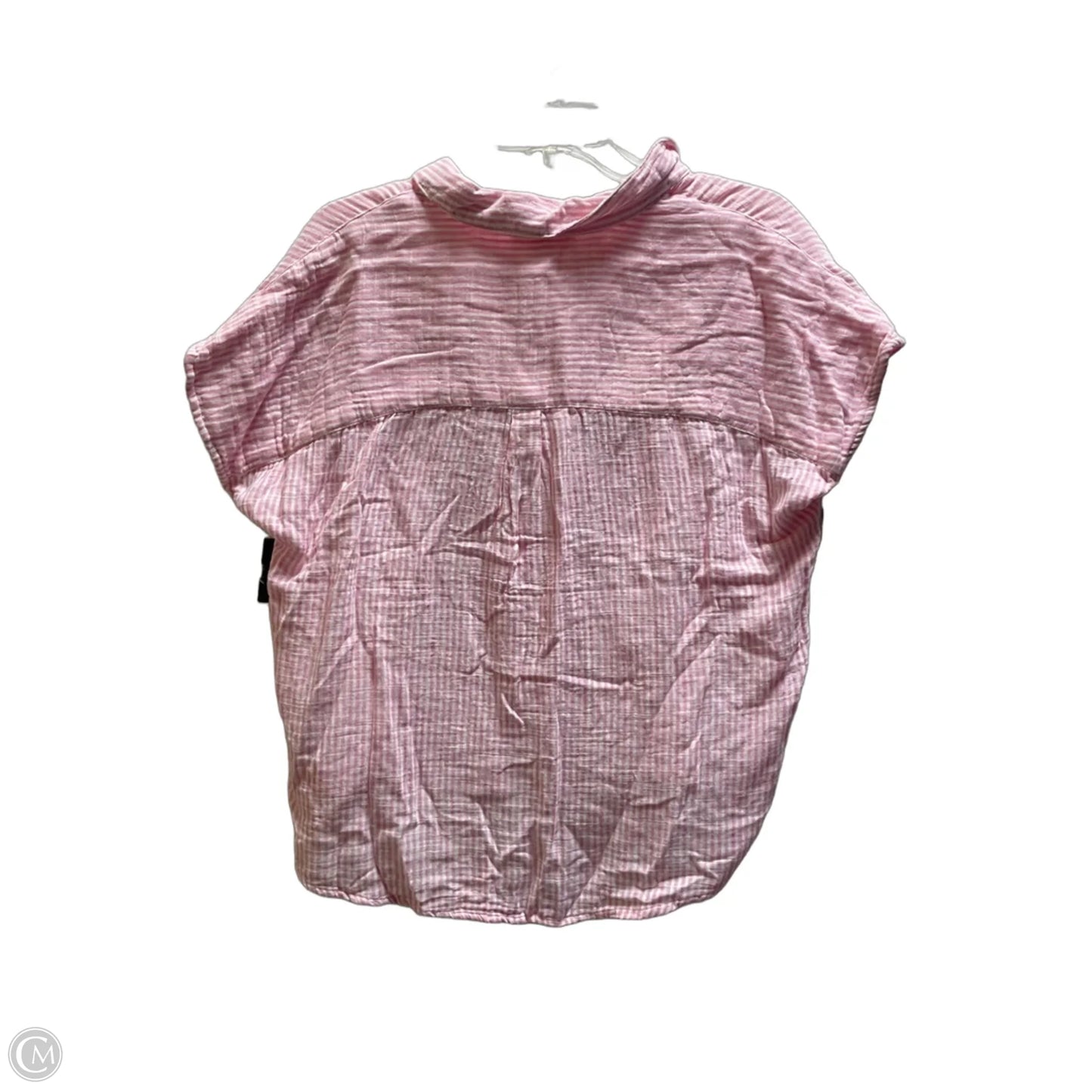 Top Short Sleeve By Beachlunchlounge In Pink, Size: L