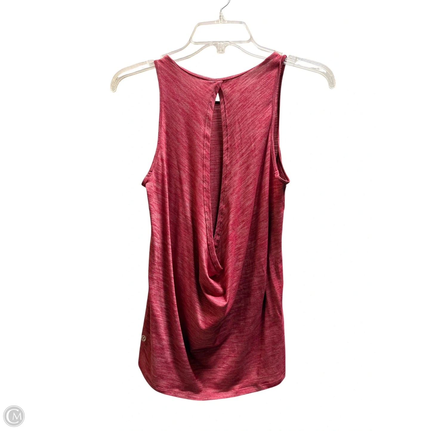 Athletic Tank Top By Lululemon In Red, Size: M
