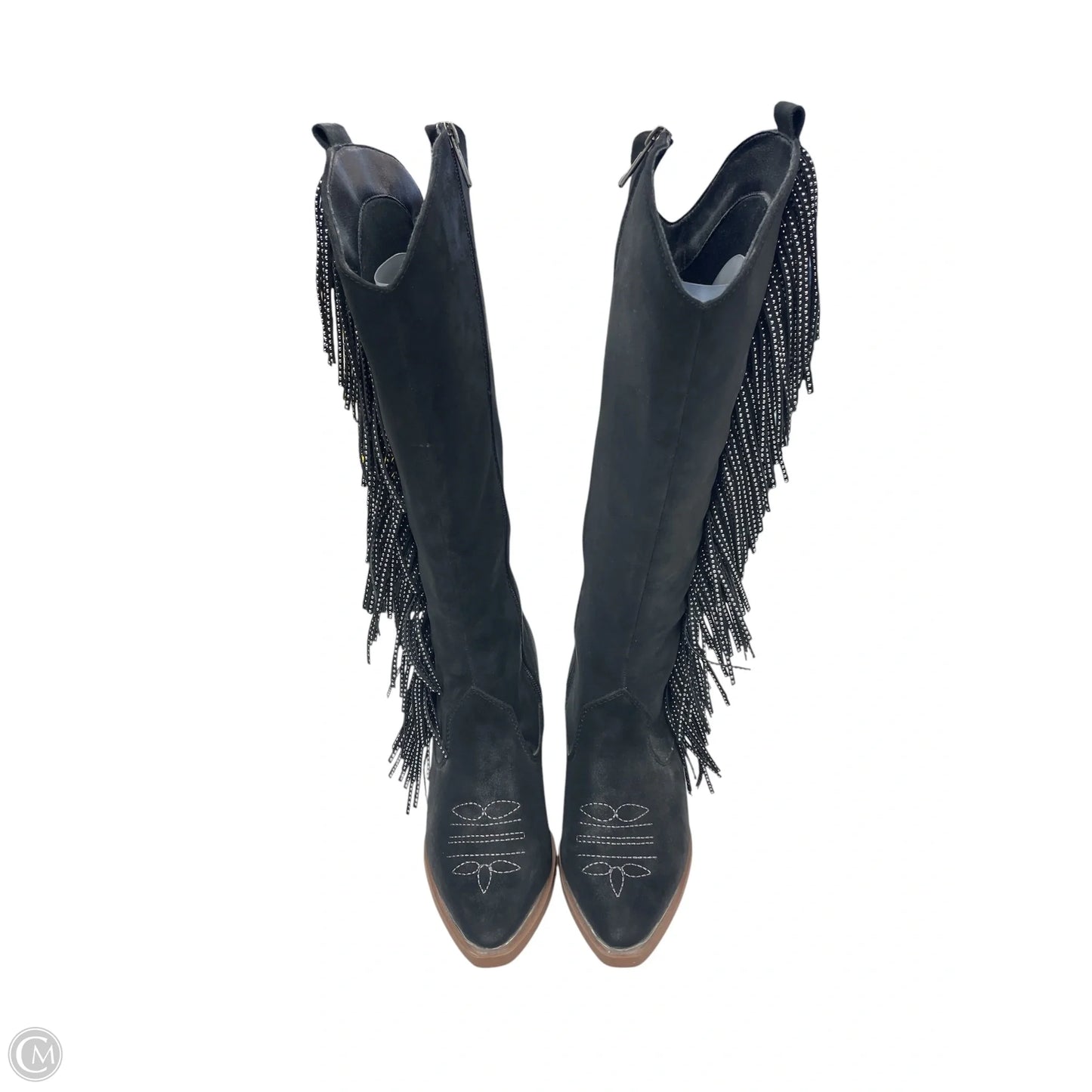 Boots Western By Clothes Mentor In Black, Size: 7