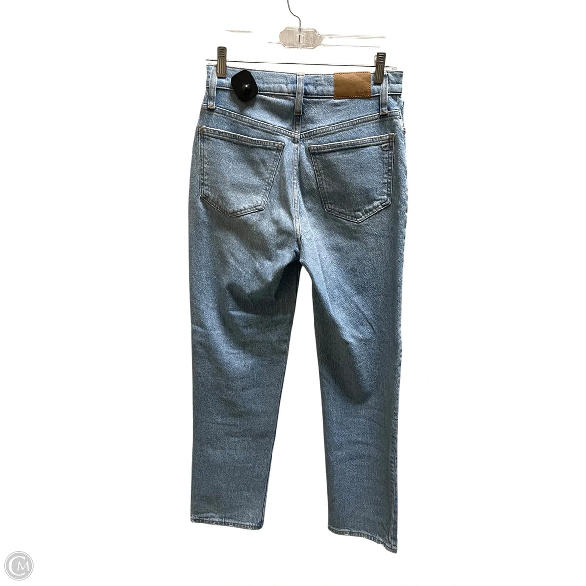 Jeans Straight By Madewell In Blue Denim, Size: 2