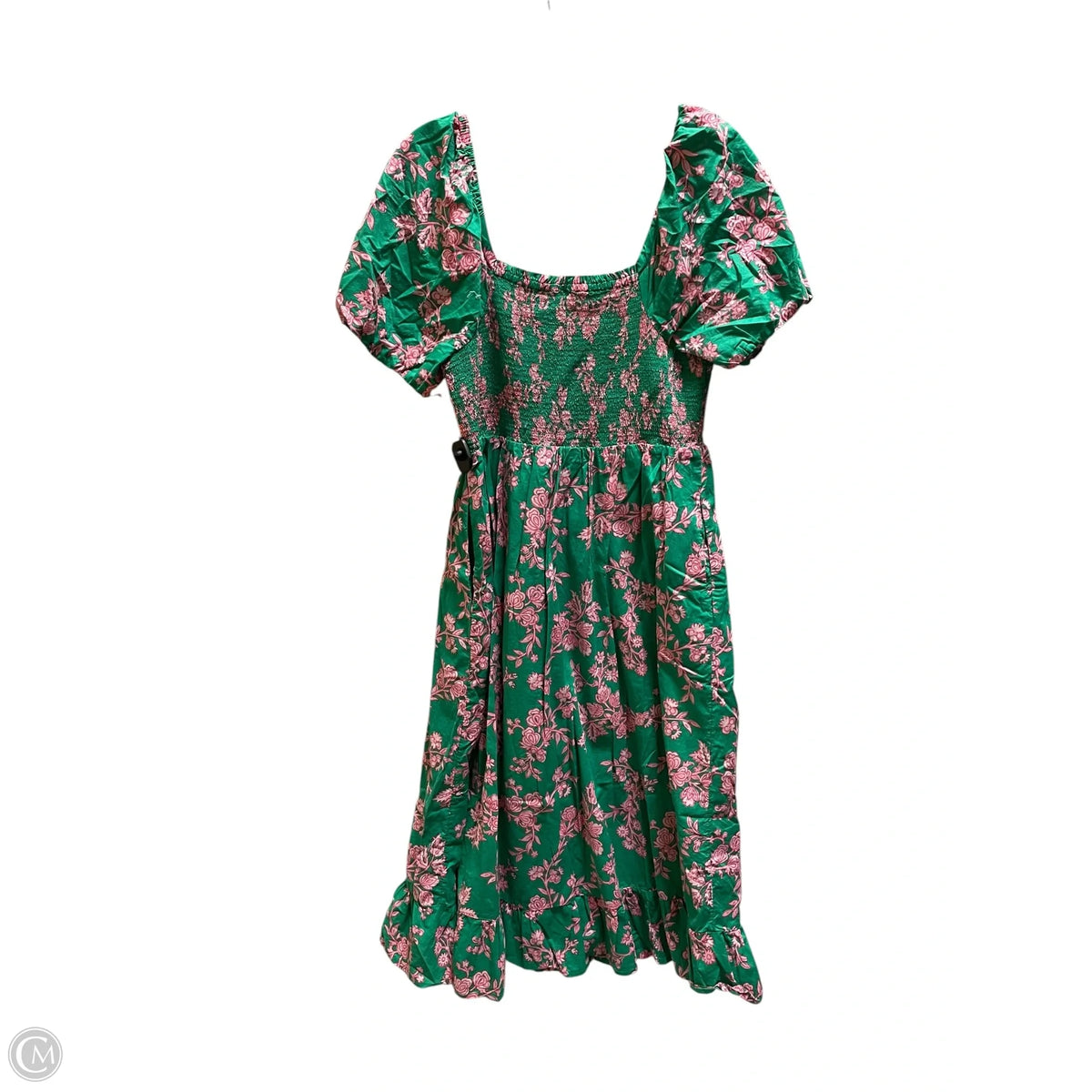 Dress Casual Maxi By J. Crew In Green, Size: M
