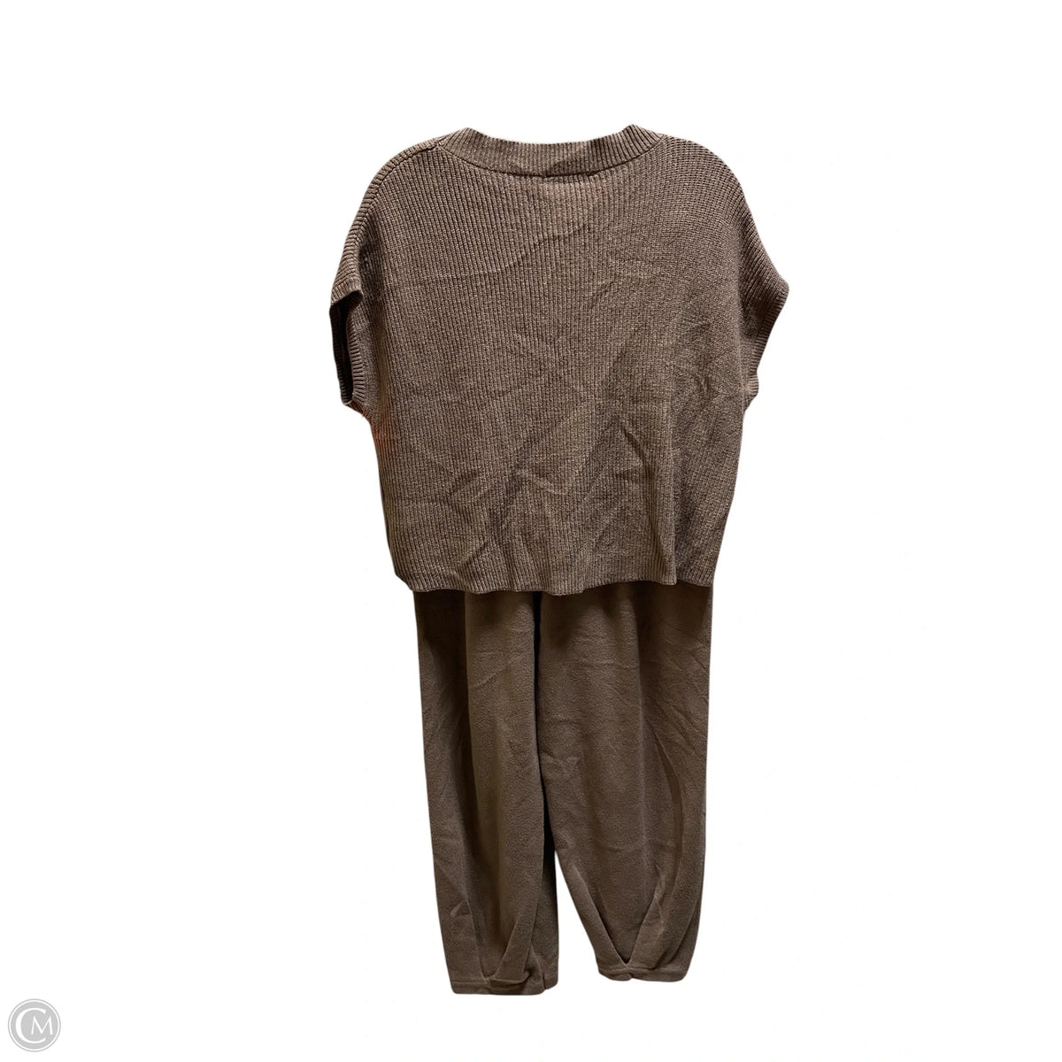 Sweater 2pc By Cmb In Brown, Size: Xl