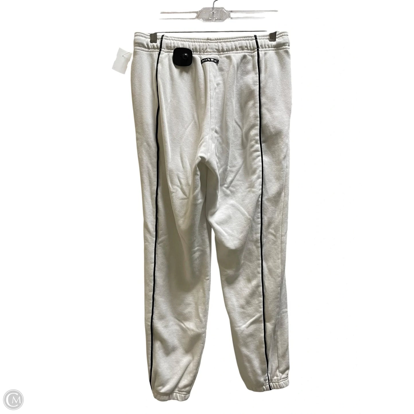 Athletic Pants By Nike In White, Size: M