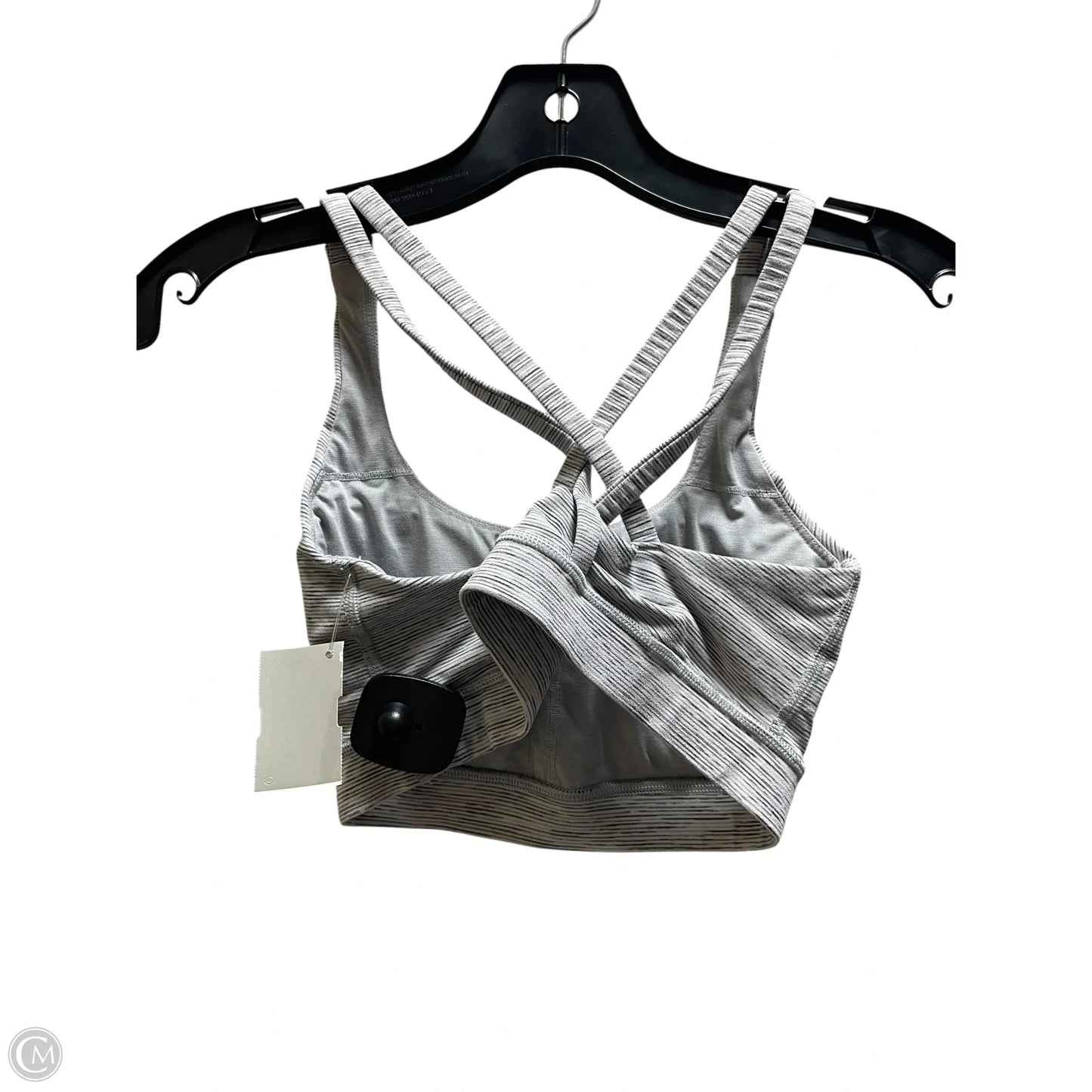 Athletic Bra By Lululemon In Grey, Size: 4