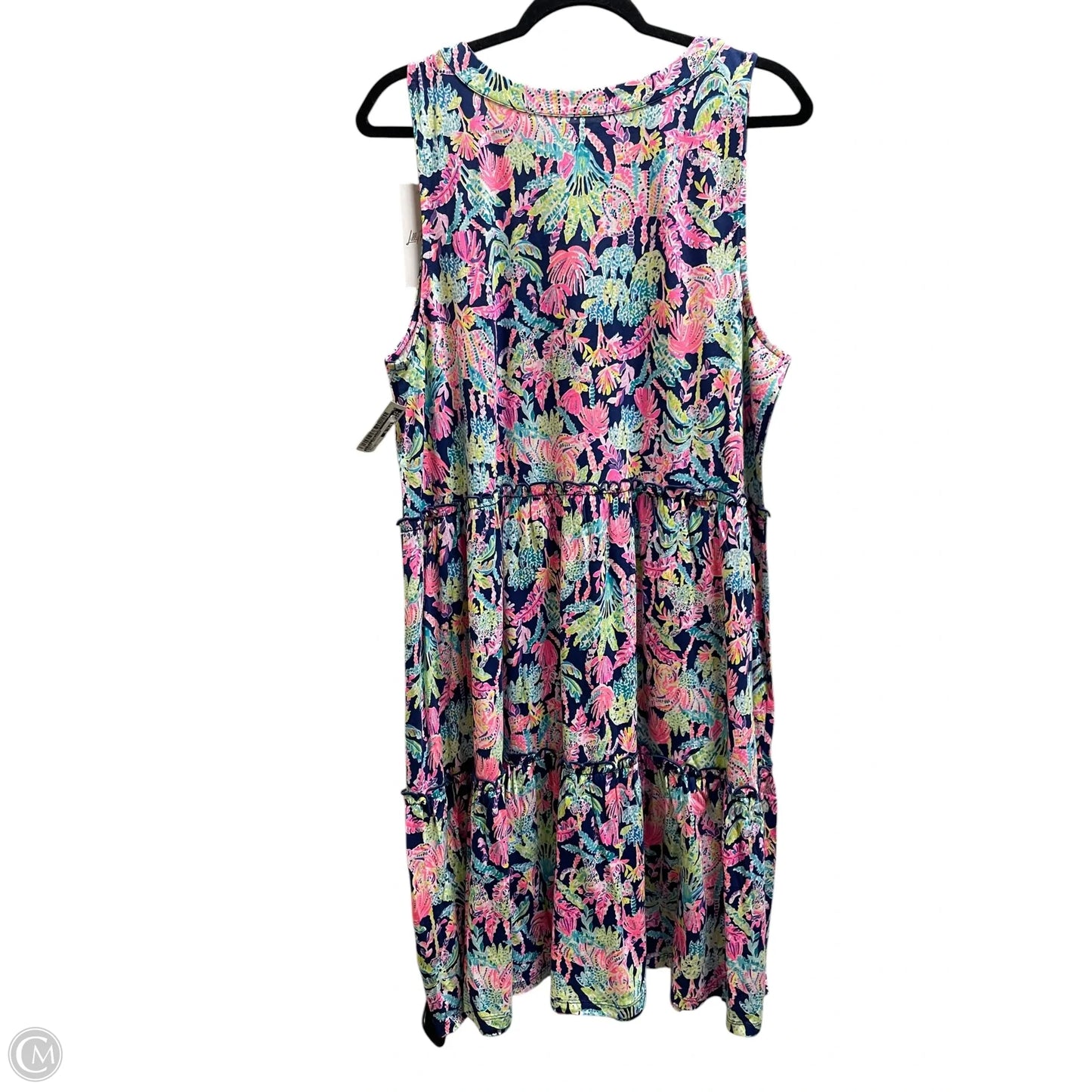 Dress Designer By Lilly Pulitzer In Navy, Size: Xl