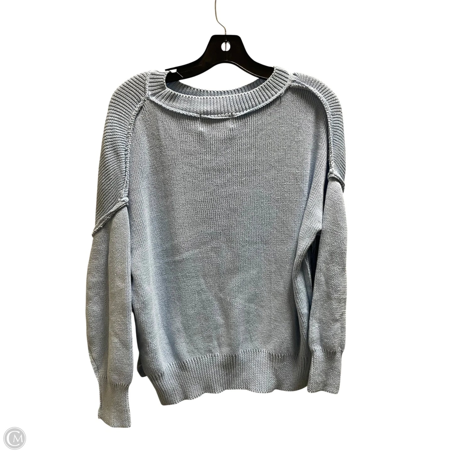 Sweater By Simply Southern In Blue, Size: S