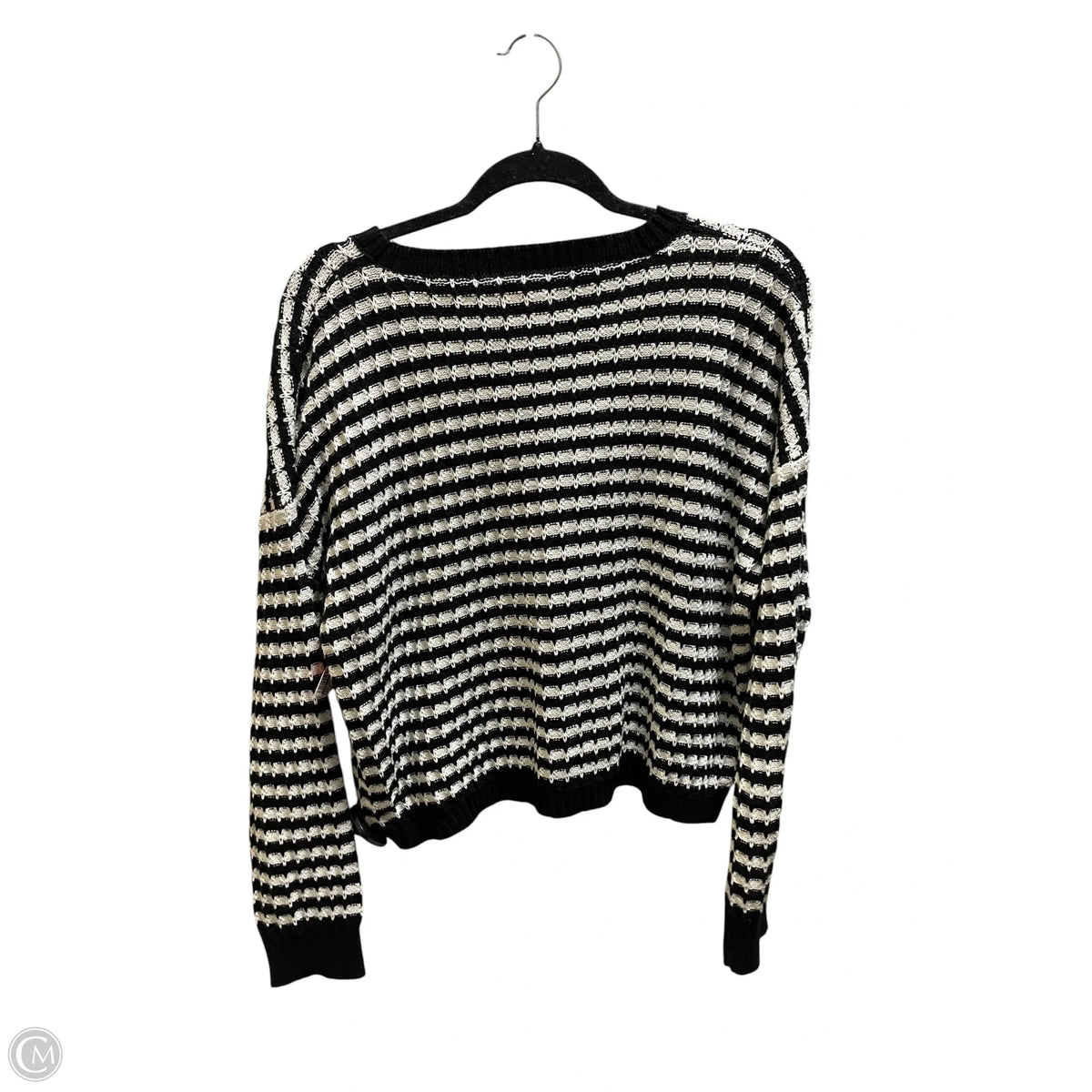 Sweater By Pink Lily In Striped Pattern, Size: S