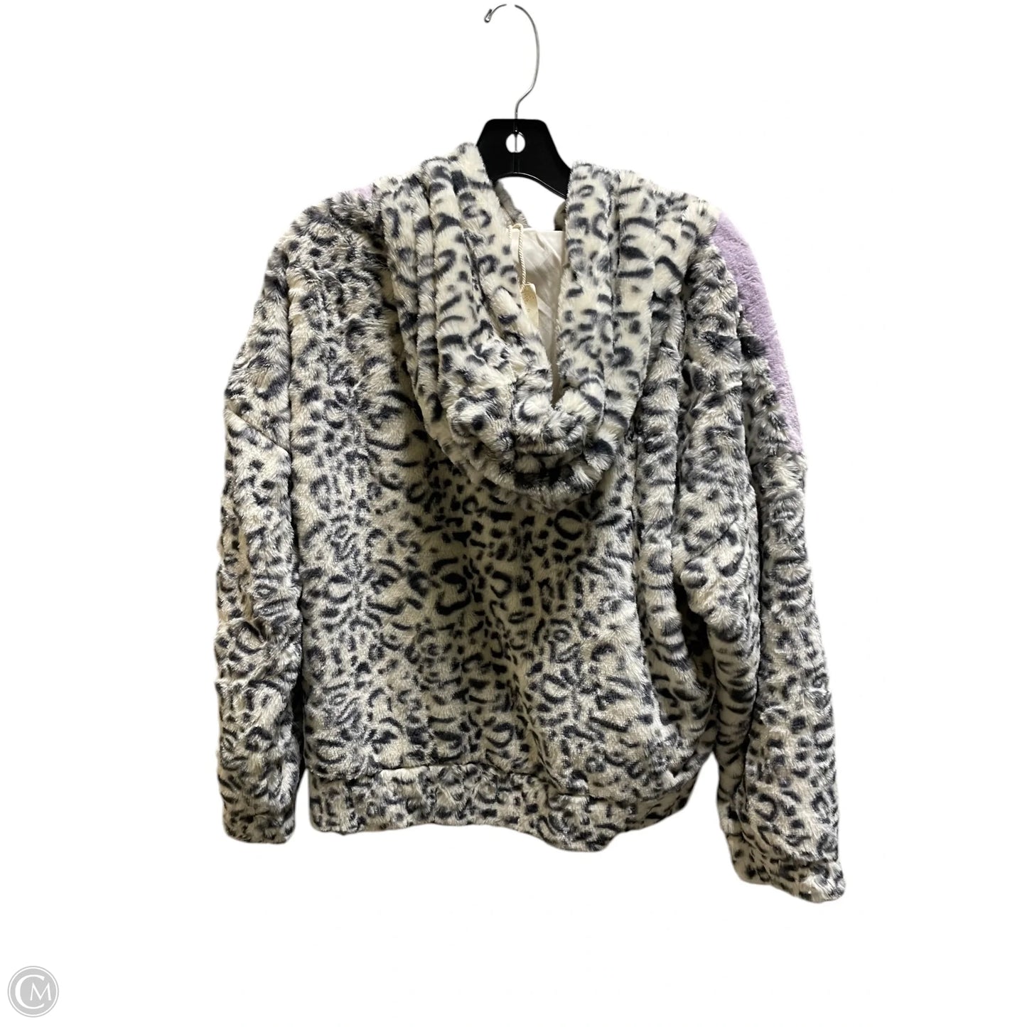 Sweatshirt Hoodie By Hem & Thread In Animal Print, Size: S