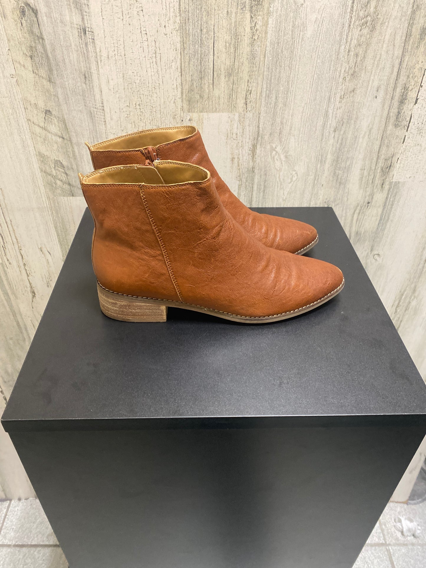 Boots Ankle Heels By Lucky Brand Size: 9.5