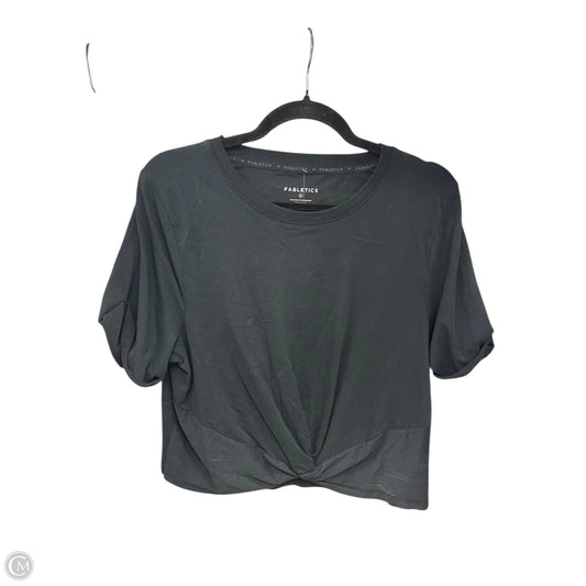 Top Short Sleeve Basic By Fabletics In Black, Size: Xl
