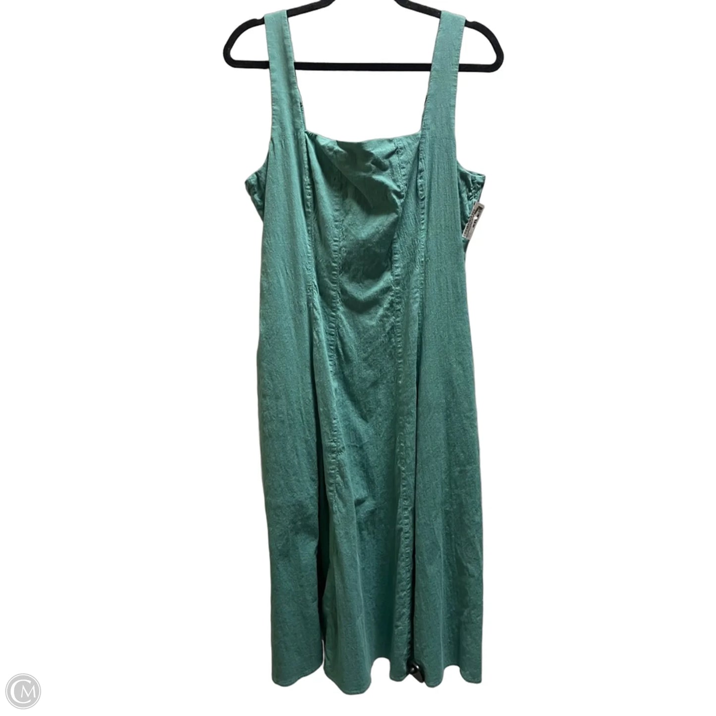 Dress Casual Maxi By Abercrombie And Fitch In Green, Size: Xl