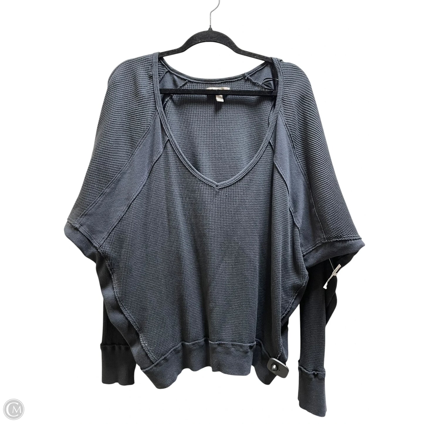Top Long Sleeve Basic By Free People In Black, Size: L
