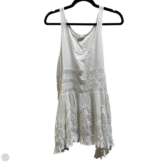 Tunic Sleeveless By Free People In White, Size: M