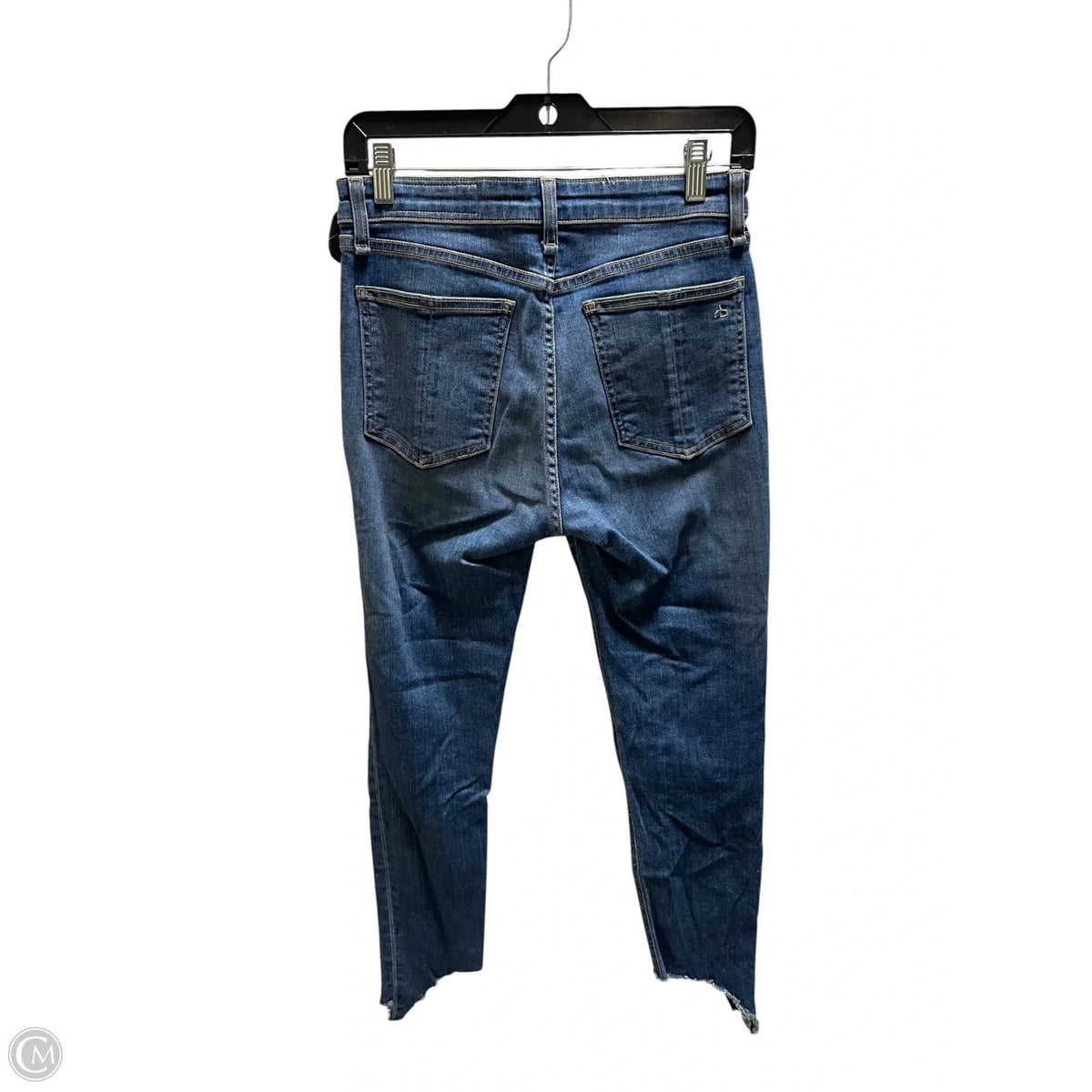 Jeans Skinny By Rag And Bone In Blue Denim, Size: 2