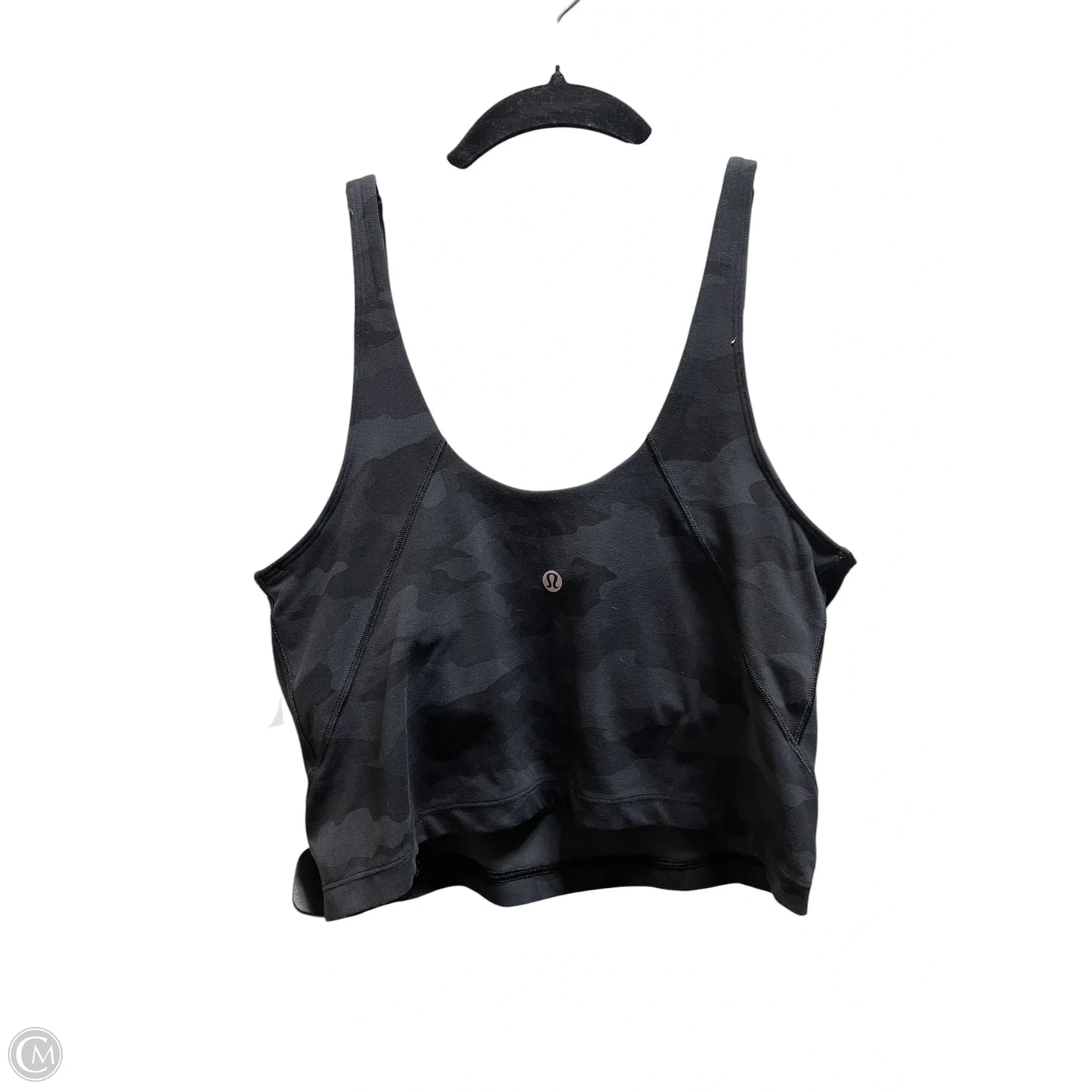 Athletic Tank Top By Lululemon In Camouflage Print, Size: 10