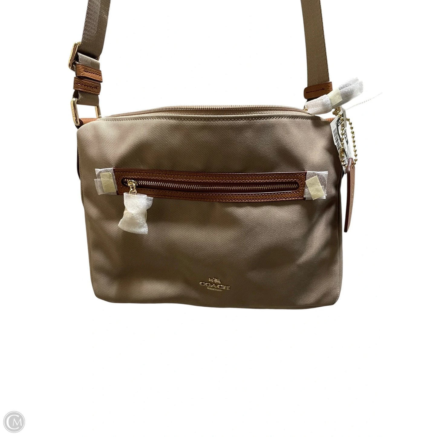 Crossbody Designer By Coach, Size: Medium