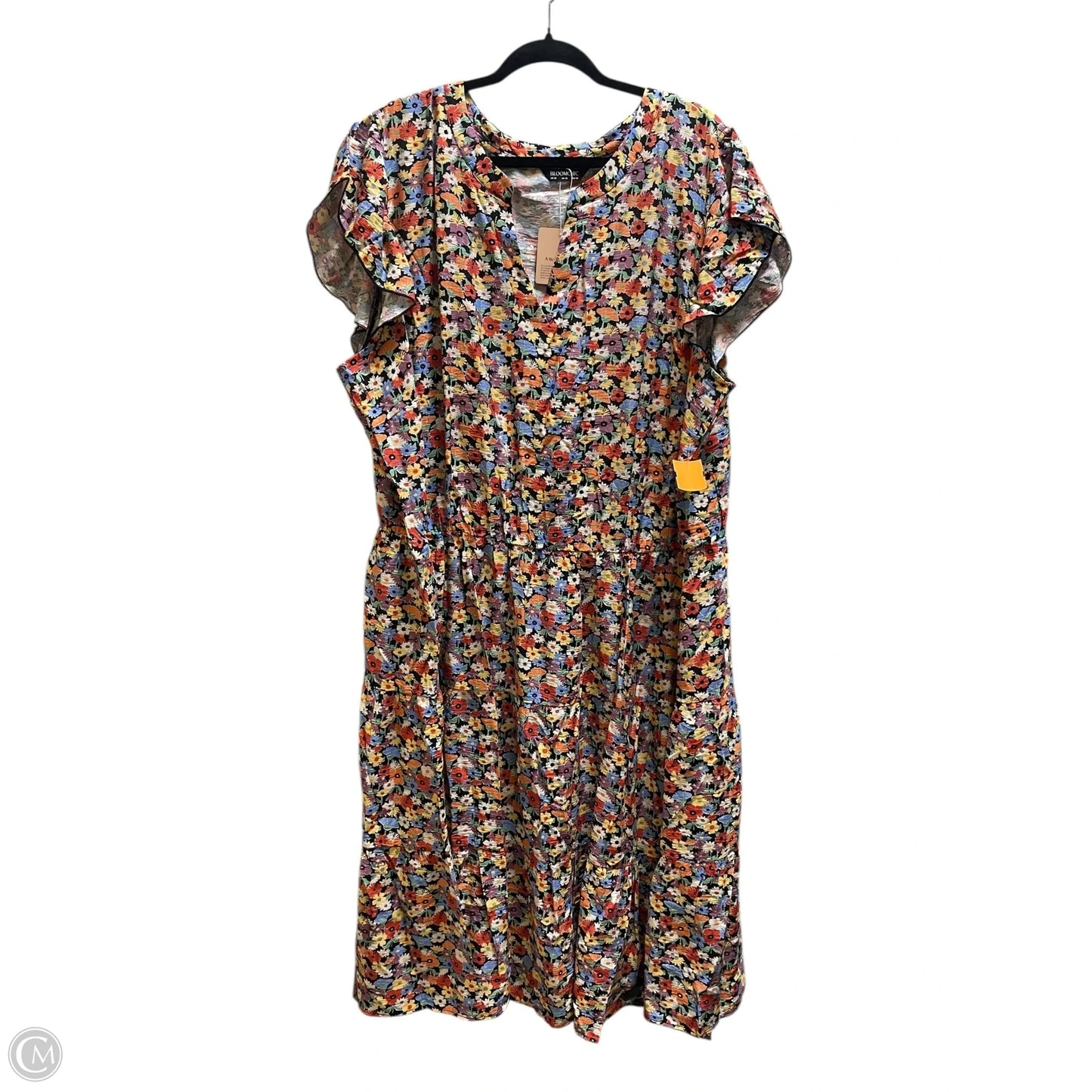 Dress Casual Short By Bloomchic In Floral Print, Size: 4x