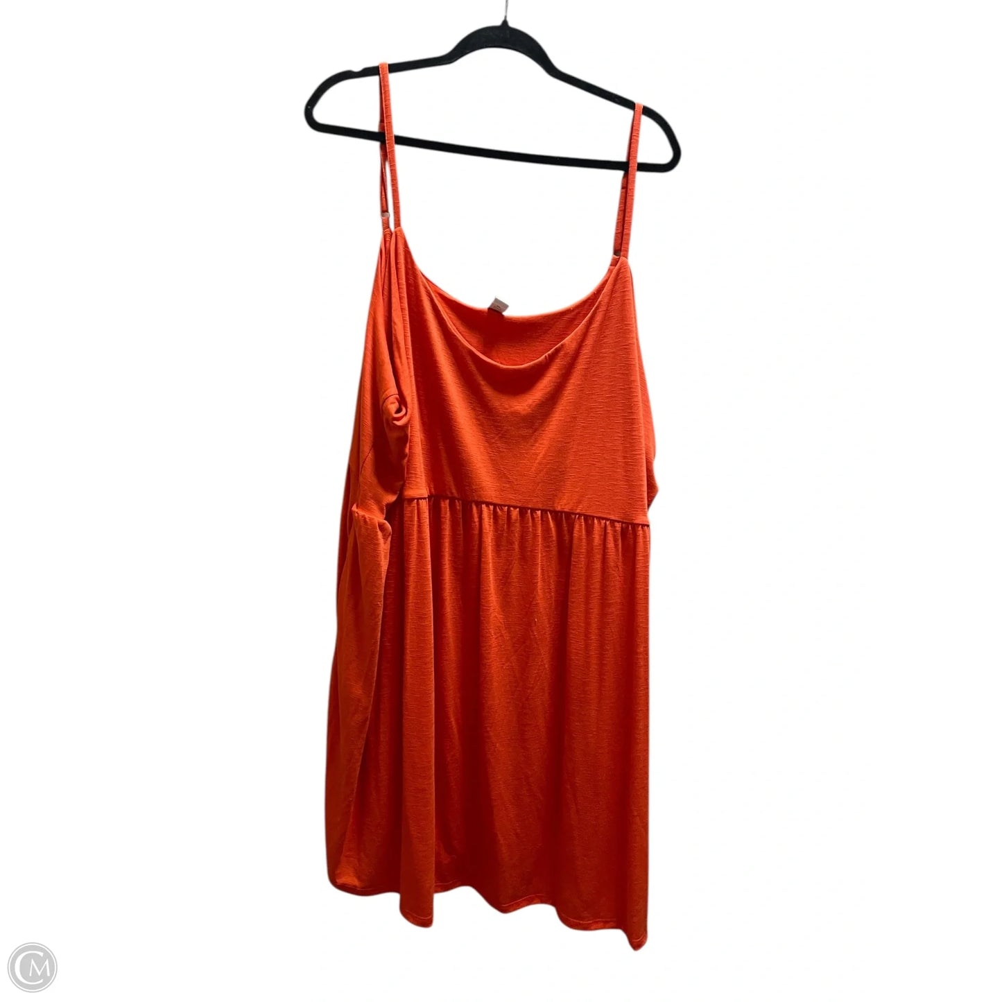 Top Sleeveless By Old Navy In Orange, Size: 4x