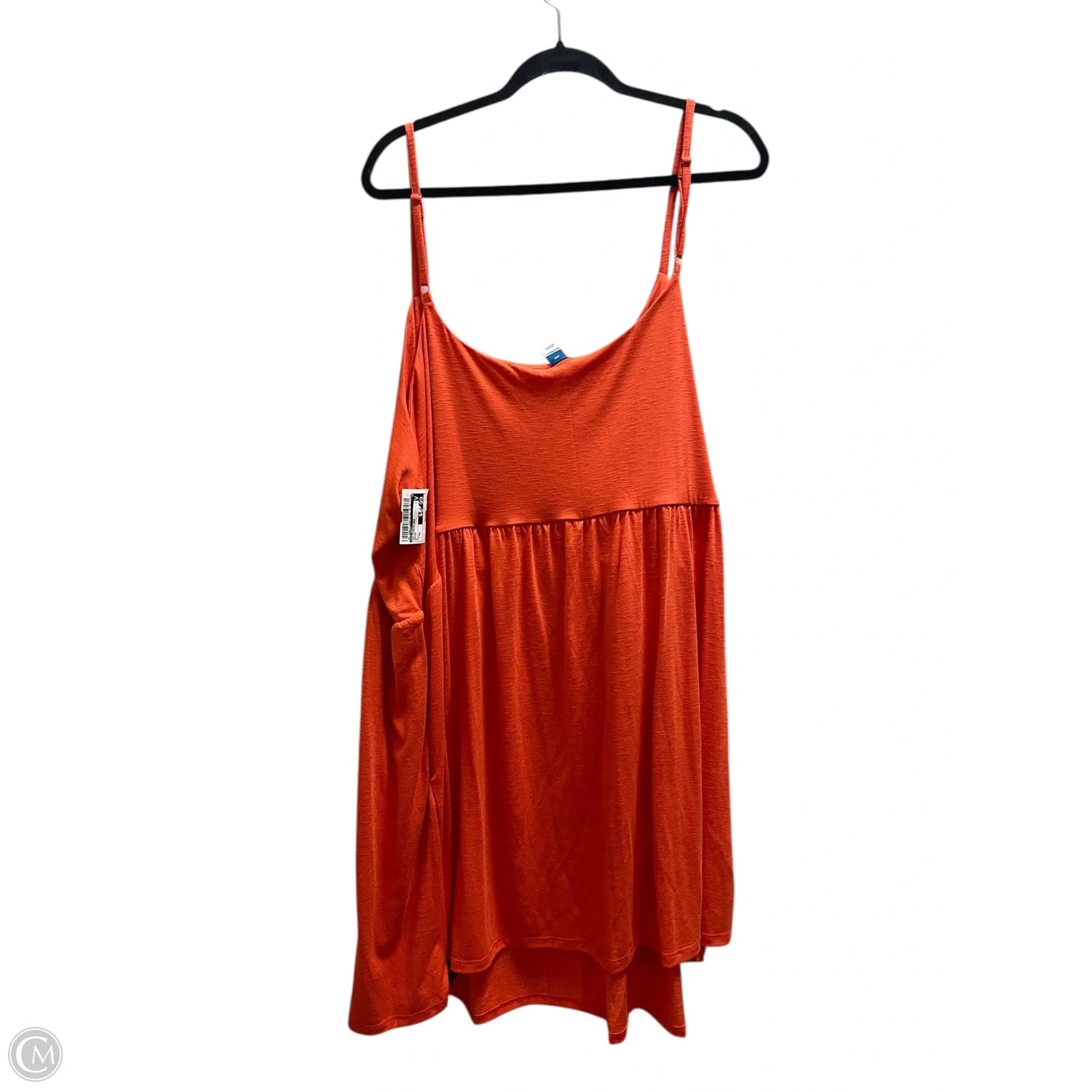 Top Sleeveless By Old Navy In Orange, Size: 4x