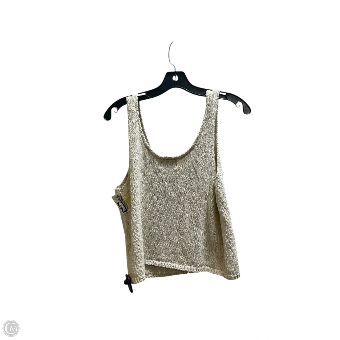 Top Sleeveless By Old Navy In Tan, Size: M