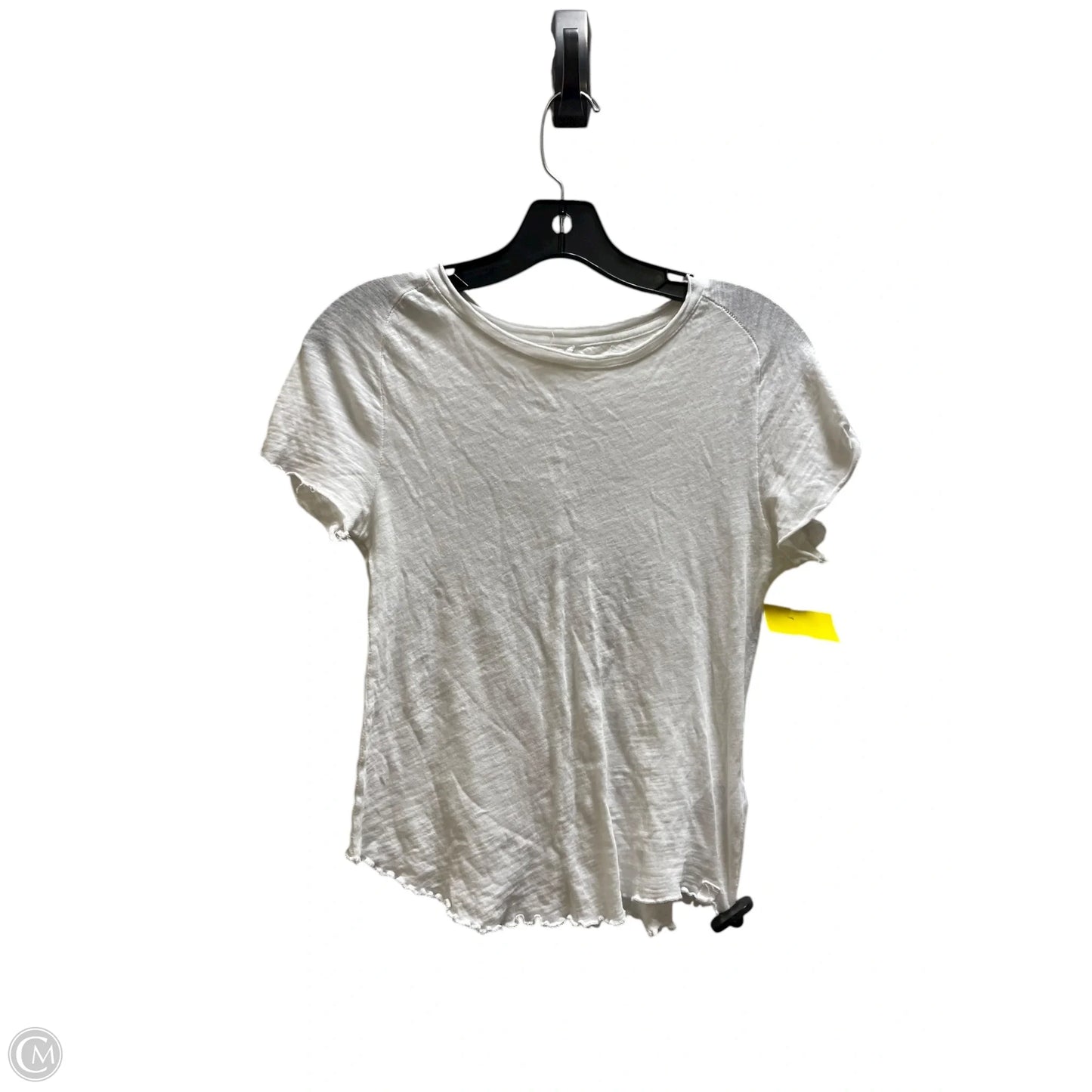 Top Short Sleeve By Free People In White, Size: S