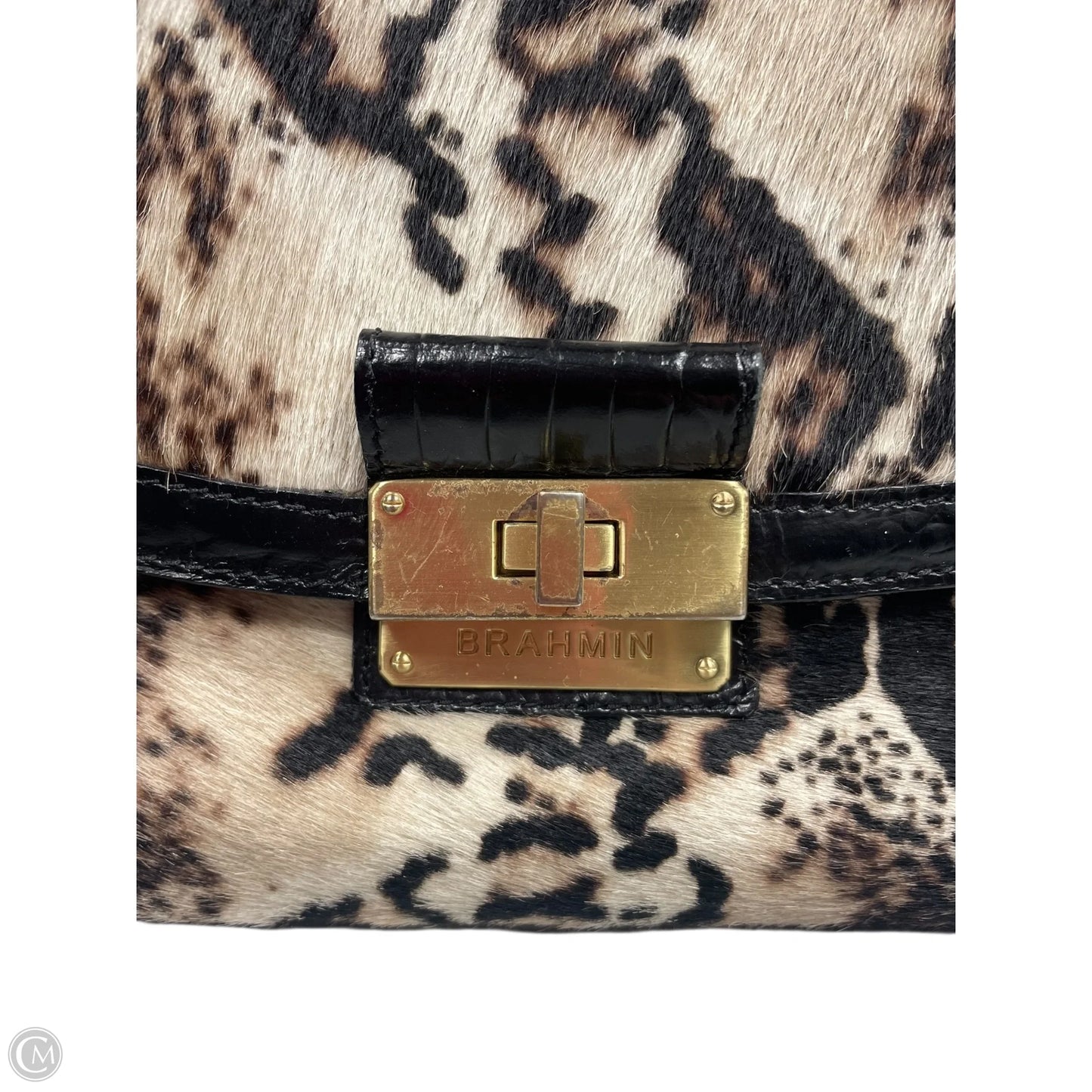 Handbag Designer By Brahmin, Size: Medium