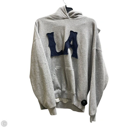 Sweatshirt Hoodie By Pacsun In Grey, Size: M