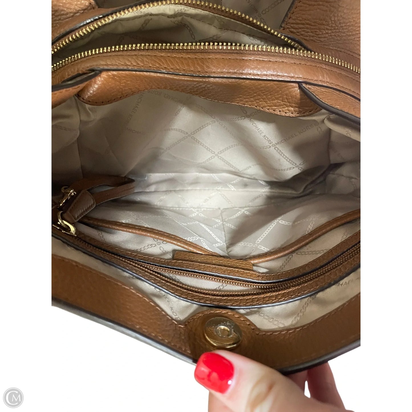 Handbag Designer By Michael Kors, Size: Medium